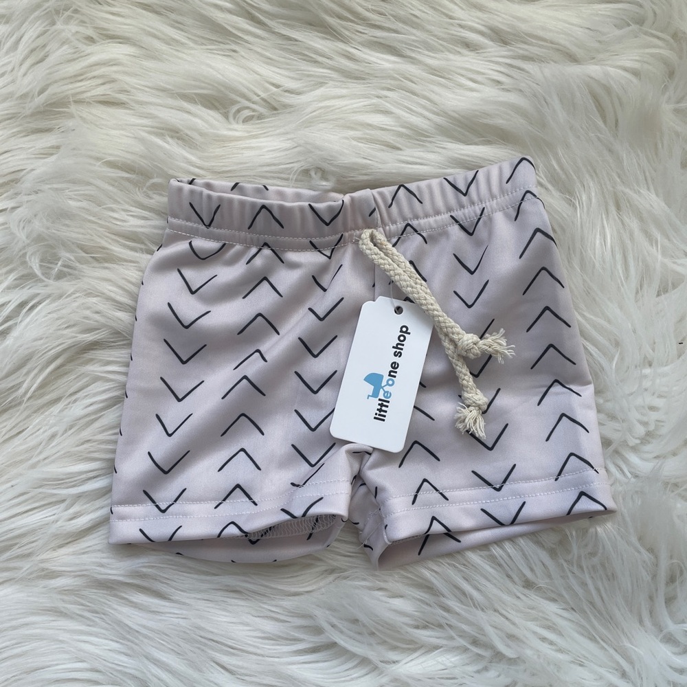 Little One Shop swim bottoms Aztec patterned